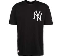 New Era MLB Big Logo Oversized tee Neyyan Camiseta de Manga Corta, Hombre, Black, XS