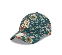 New Era MLB Fankappe York Yankees 9Forty Snapback Cap Frau verstellbar Frottee Floral - One-Size