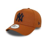 New Era MLB Gorra de béisbol New York Yankees Snapback Ajustable NY Logotipo del Equipo Camionero Sombrero marrón