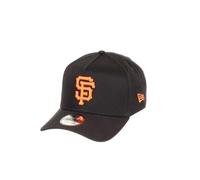 New Era MLB Gorra de béisbol Snapback Ajustable Logotipo del Equipo diseño Negro Sombrero A-Frame 9Forty Unisex
