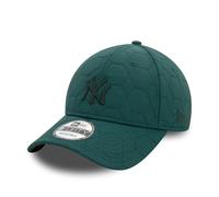 New Era MLB Gorra New York Yankees NY Sombrero Ajustable Visera Curvada Logotipo del Equipo Acolchado Verde