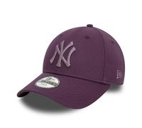 New Era MLB Gorra para niños New York Yankees béisbol Fan Morado Logotipo metálico Gorra Chico Chica