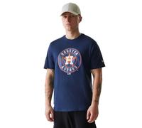 New Era MLB Houston Astros Camiseta Hombre & Mujer Azul Oscuro L
