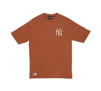 New Era- MLB League Essentials Oversize Tee Earth Brown- Tops- Hombre- Marrón- L- MLB League Essentials Oversize Tee Earth Brown