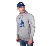 New Era MLB Los Angeles Dodgers Sudadera con Capucha Unisex Gris XS