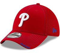 New Era MLB Neo Team Color 39Thirty Gorra elástica de ajuste flexible, Philadelphia Phillies, Large/X-Large