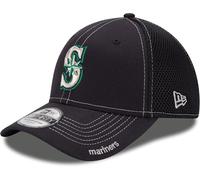 New Era MLB Neo Team Color 39Thirty Gorra elástica de ajuste flexible, Seattle Mariners, Medium / Large