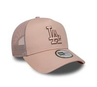 New Era MLB Outline LA Dodgers 9FORTY E-Frame Trucker Cap, rosa pastel, Talla única