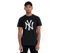 NEW ERA Camiseta 'NEYYAN' negro / blanco S negro / blanco