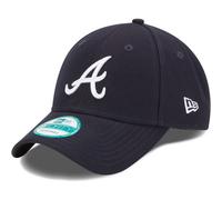 New Era MLB The League 9FORTY Adjustable Hat Cap One Size Fits All Atlanta Braves Navy
