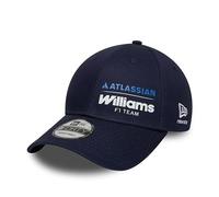 New Era Williams Racing F1 Team Colección Oficial 2026 Essential Logo Gorra de Béisbol Gorra Ajustable Azul Marino