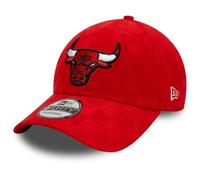 New Era NBA 9FORTY Gorra Tonal Check Chicago Bulls Red, rojo, Talla única