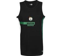 New Era NBA Block Wordmark Tank Boscel Sudadera, Unisex Adulto, Black, XSS