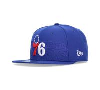New Era - NBA Draft 76ers Cap Flat Brim - Accessories - unisex - Azul - ONE SIZE -