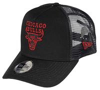 New Era NBA Gorra de Camionero Baloncesto Ajustable A-Frame Sombrero Gorra Malla Visera Curvada