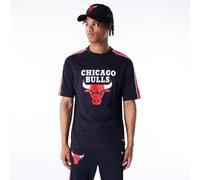Camiseta new era nba panel os chicago bulls negro hombre S