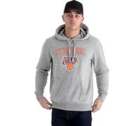 New Era NBA York Knicks Sudadera con Capucha Unisex Gris S