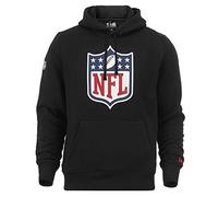New Era NE92160FA14 Team Logo PO Hood BLK Sudadera-Línea NFL Generic, Hombre, Negro, S