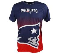 New Era New England Patriots NFL Gradient Camiseta, Azul/rojo, XL