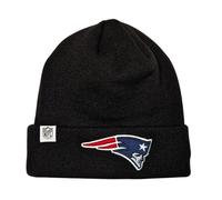 New Era New England Patriots NFL Loop Label Knit Negro Gorro