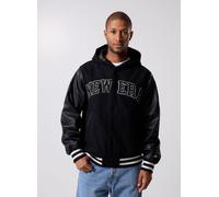New Era New Era Hooded Vrsty Jckt M Negro