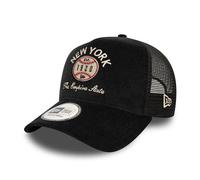 New Era New York Gorra Sombrero Gorra de Camionero béisbol Empire State Ajustable Snapback Malla Negro