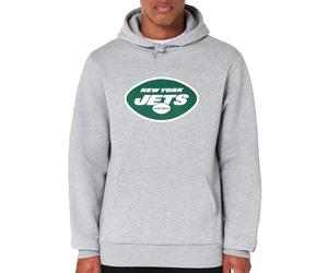New Era New York Jets NFL Team Logo Hoody Gris Sudadera con Capucha