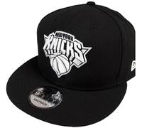 New Era New York Knicks NBA Black Blanco Logo 9fifty Snapback Cap Limitada