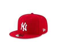 New Era New York Yankees 9Fifty - Gorra Ajustable 950 para Hombre, Color Rojo Escarlata
