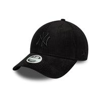 New Era New York Yankees 9Forty Mujer Cord Cap Negro