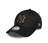 New Era New York Yankees Gorra 9Forty Leopard Infill Mujer Negro