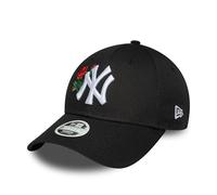 New Era New York Yankees Gorra 9Forty Metallic Rose Mujer Negro