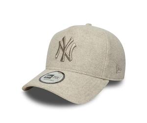 New Era New York Yankees Gorra E-Frame Melton Wool Style Beige