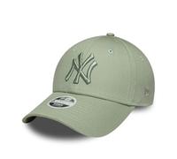 New Era New York Yankees Gorra MLB League Essential Tonal 9Forty Mujer Verde Pastel
