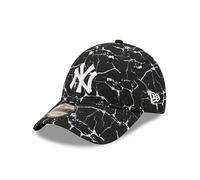 New Era New York Yankees - - Gorra Sombrero Gorra de béisbol - 9Forty - Ajustable Visera Curva Logotipo del Equipo - Negro