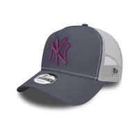 New Era New York Yankees MLB 9Forty A-Frame Gorra de Camionero Gris Oscuro
