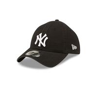 New Era New York Yankees MLB 9Twenty Gorra Ajustable desestructurada béisbol Sombrero Logotipo del Equipo Negro