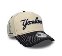 New Era New York Yankees MLB City Icon 9Forty E-Frame Gorra Beige Azul Mar