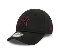 New Era New York Yankees MLB Gorra de béisbol para bebés Corona desestructurada Banda elástica Visera Curvada Logotipo del Equipo Sombrero Negro