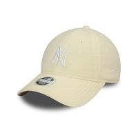 New Era New York Yankees MLB Gorra para Mujer Polar Ajustable NY Sombrero béisbol Beige