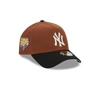 New Era New York Yankees MLB Harvest World Series 2009 Brown Black 9Forty A-Frame Snapback Cap - One-Size