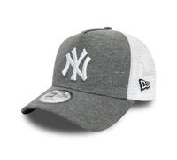 New Era New York Yankees MLB Jersey Essential Gris Oscuro Blanco A-Frame Gorra de Camionero Ajustable