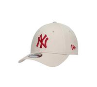 New Era New York Yankees MLB League Essential Beige Rojo 9Forty Gorra Ajustable