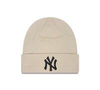 New Era New York Yankees MLB League Essential Cuff Knit Beige Gorro