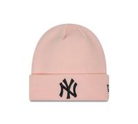 New Era New York Yankees MLB League Essential Cuff Knit Rosado Gorro
