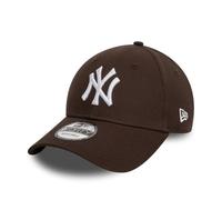 New Era New York Yankees MLB League Essential Marrón 9Forty Gorra Ajustable