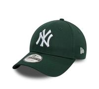 New Era New York Yankees MLB League Essential Verde Blanco 9Forty Gorra Ajustable