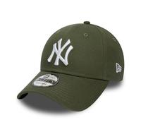 New Era Gorra Ajustable 9Forty New York Yankees MLB League Essential Verde Oliva para Niños