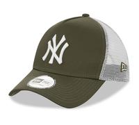 Gorra de camionero caqui con logo de los NY Yankees 9Forty de New Era-Verde Caqui One Size