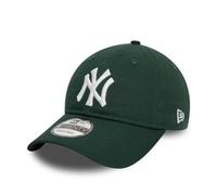 New Era New York Yankees MLB League Essential Verde Oscuro 9Twenty Gorra Ajustable